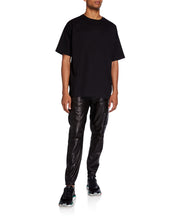 Last inn bildet i Galleri-visningsprogrammet, Men's Genuine Leather Cargo Jogging pants