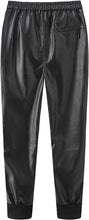 Carica l'immagine nel visualizzatore di Gallery, Men's Leather Joggers pants