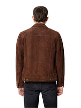 Lataa kuva Galleria-katseluun, Men's Dark Brown Nubuck Jacket