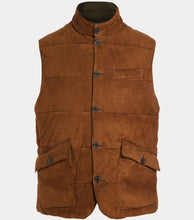 Cargar imagen en el visor de la galería, Brown Suede Gilet