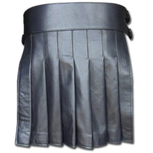 Last inn bildet i Galleri-visningsprogrammet, Men's Genuine Leather Studded Gladiator Kilt Larp
