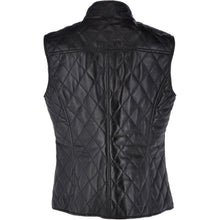 Last inn bildet i Galleri-visningsprogrammet, Women's Leather Diamond Stitched Gilet