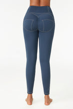 Carica l&#39;immagine nel visualizzatore di Gallery, Pleated Yoga Pants High Waist Sports Leggings
