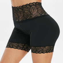 Carica l&#39;immagine nel visualizzatore di Gallery, Lace High Waist Butt Lift Slim Solid Color Breathable Leggings
