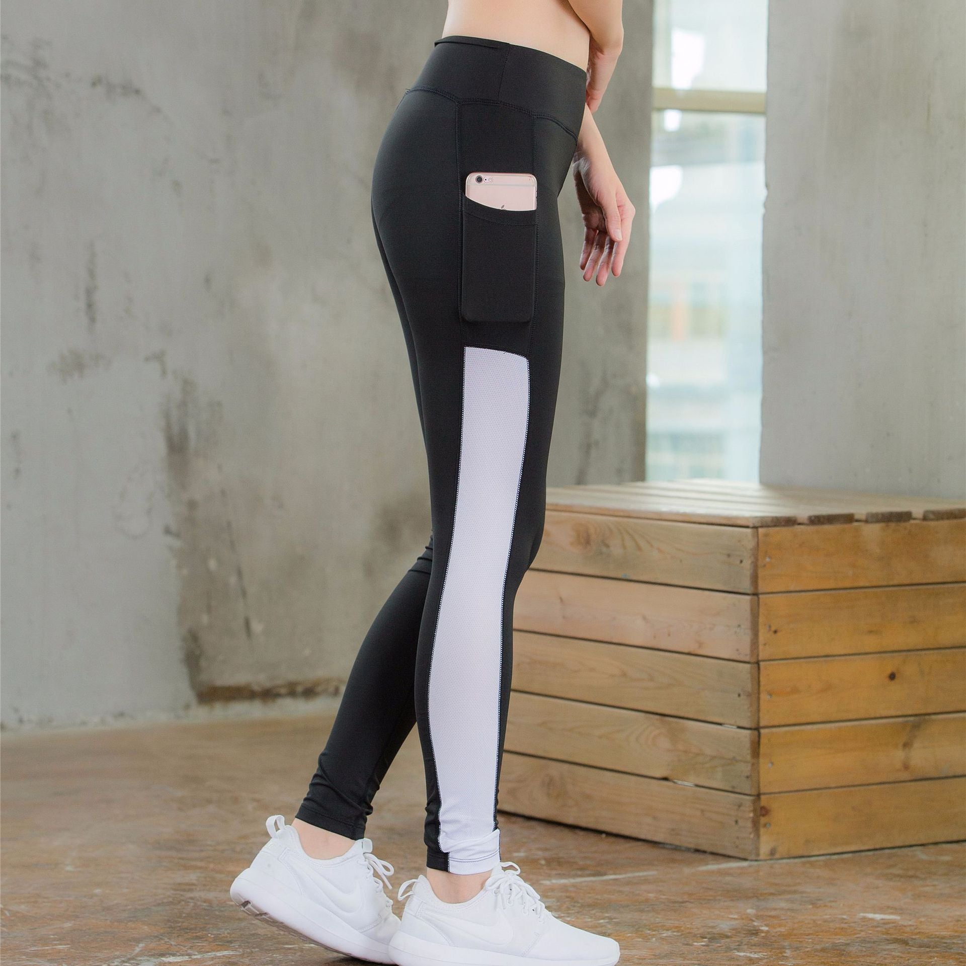 TikTok Leggings Womens Yoga Pants Anti-Cellulite Push Up Honeycomb Sports Gym  UK | eBay