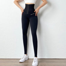 Load image into Gallery viewer, Peach hip lift yoga pants
