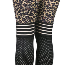 Carica l&#39;immagine nel visualizzatore di Gallery, Leopard-print skinny sports leggings
