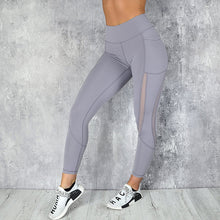 Charger l&#39;image dans la galerie, Mesh stitching yoga pants
