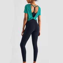 Indlæs billede til gallerivisning High Waisted Yoga Pants For Women With Naked Butt Lift Peach Running Tight Exercise
