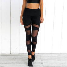 Load image into Gallery viewer, Mesh leggings fitness pants
