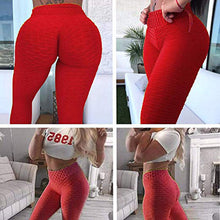 Load image into Gallery viewer, Leggings Women Gym High Waist Push Up Yoga Pants Jacquard Fitness Legging Running Trousers Woman Tight Sport Pants
