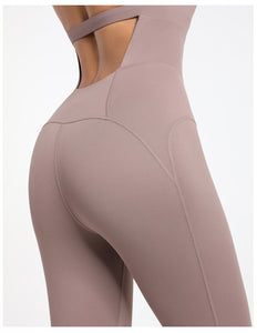 All-in-one tight-fitting slim sexy back bodysuit