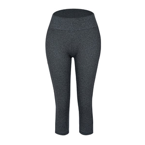 Women's plus size sports cutout leggings