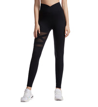 Laden Sie das Bild in den Galerie-Viewer, Gym Leggings Cross High Waist Yoga Pants
