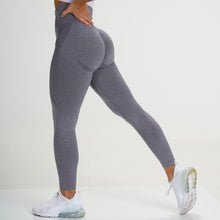 Laden Sie das Bild in den Galerie-Viewer, Knitted buttocks moisture wicking yoga pants
