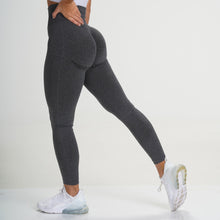 Laden Sie das Bild in den Galerie-Viewer, Knitted buttocks moisture wicking yoga pants
