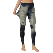 Load image into Gallery viewer, Yoga Jacquard Tie-Dye Yoga Clothes Bubble Yoga Pants
