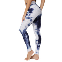 Load image into Gallery viewer, Yoga Jacquard Tie-Dye Yoga Clothes Bubble Yoga Pants
