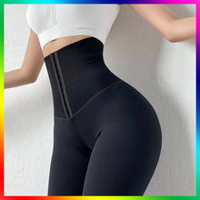 Load image into Gallery viewer, Women&#39;s Yoga Leggings Plus Velvet Padded Waist And Hips
