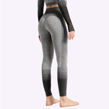 Cargar imagen en el visor de la galería, Gym High Waist Leggings Women Knitted Workout Running Yoga Pants
