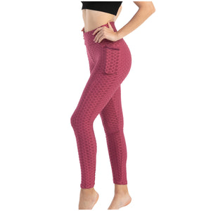 Women's High Stretch Hip-lifting Slim-fit Sweat-absorbent Leggings