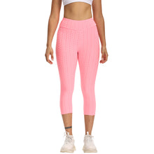 Last inn bildet i Galleri-visningsprogrammet, Women Cropped High Waisted Yoga Pants Bubble Hip Butt Lifting Leggings
