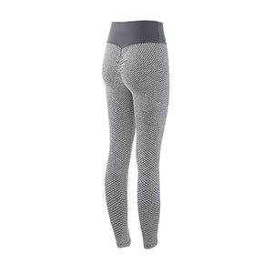 Women's Plaid Leggings Fitness Yoga Pants