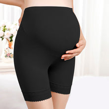 Load image into Gallery viewer, New Pregnant Women Modal Safety Pants Fashion Adjustable Belly Lift Summer Leggings Thin Lace Trim Pregnant Women
