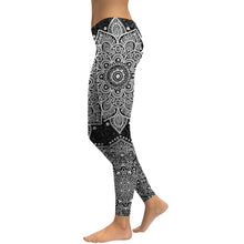 Carica l&#39;immagine nel visualizzatore di Gallery, Digital Printed Polyester Polyester Shiny Leggings
