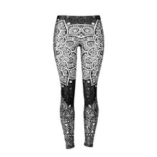 Carica l&#39;immagine nel visualizzatore di Gallery, Digital Printed Polyester Polyester Shiny Leggings
