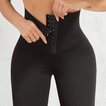 Carica l&#39;immagine nel visualizzatore di Gallery, Women Sexy Slim Black Legging Sportswear
