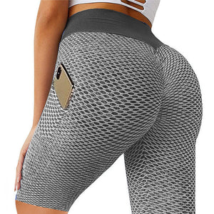 Hip-Lifting High-Waisted Elastic Leggings