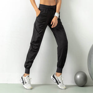 Wrinkle Slimming Fitness Sports Pants Women Loose Leggings Pants