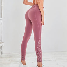 Charger l&#39;image dans la galerie, High-waisted peach butt yoga pants
