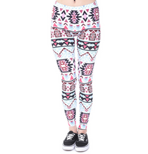 Last inn bildet i Galleri-visningsprogrammet, Printed thin pencil feet pants stretch big ladies yoga pants leggings
