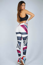 Charger l&#39;image dans la galerie, Alphabet print yoga leggings
