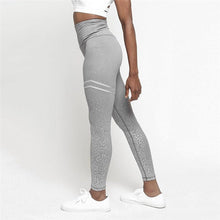 Last inn bildet i Galleri-visningsprogrammet, Hot Stamping Yoga Pants High Waist Stretch Fitness Hips Slim Leggings
