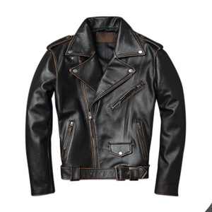 Harley's Premium Cowhide Leather Motorcycle Jacket