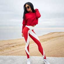 Lataa kuva Galleria-katseluun, Women Leggings High Waist Elasticity Leggings Fitness
