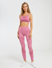 Laden Sie das Bild in den Galerie-Viewer, Seamless crescent hollow fitness trousers
