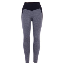 Afbeelding in Gallery-weergave laden, Black and gray stitching yoga leggings
