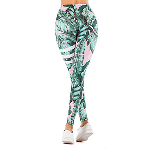 Printed yoga pants outdoor sports leggings