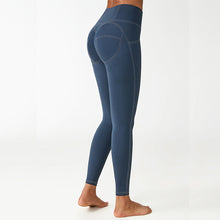 Carica l&#39;immagine nel visualizzatore di Gallery, Pleated Yoga Pants High Waist Sports Leggings
