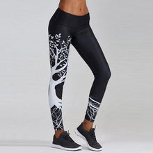 Last inn bildet i Galleri-visningsprogrammet, Women&#39;s Leggings Digital Print Pants Trousers Stretch Pants
