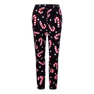 Christmas Costume Printed Slim-fit Trousers