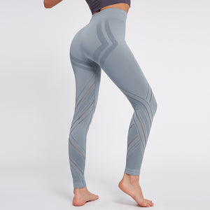 Seamless yoga pants running legging fitness pants