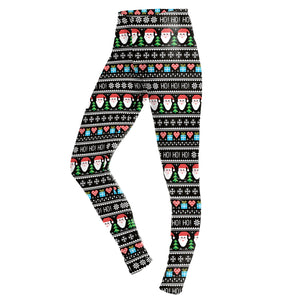 Christmas leggings women