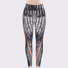 Indlæs billede til gallerivisning Don&#39;t Stop Letter Print Fitness Women Leggings 3D Printed Slim Jeggings High Waist Sporting Leggings Elastic Skinny Long Pants
