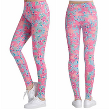 Last inn bildet i Galleri-visningsprogrammet, Printed thin pencil feet pants stretch big ladies yoga pants leggings
