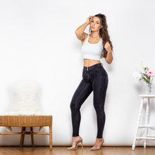 Carica l&#39;immagine nel visualizzatore di Gallery, Shascullfites Melody Booty Lifting Yoga Pants Workout Peach Lift Leggings Gray Jeggings
